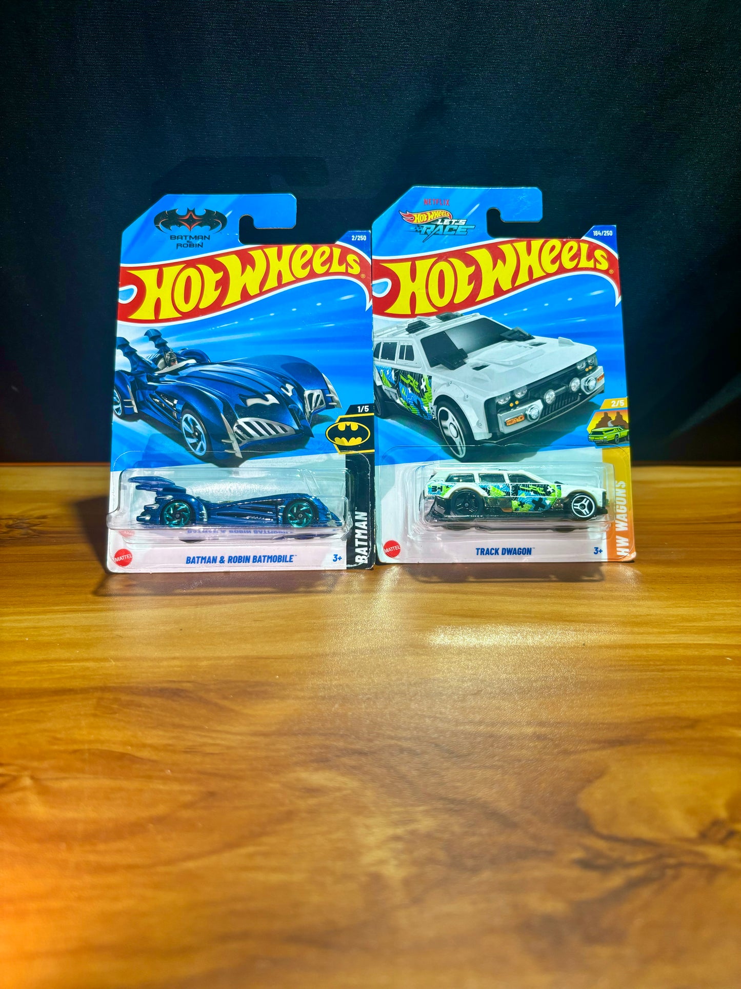 Batman & Robbin Batmobile & Track Dwagon Combo