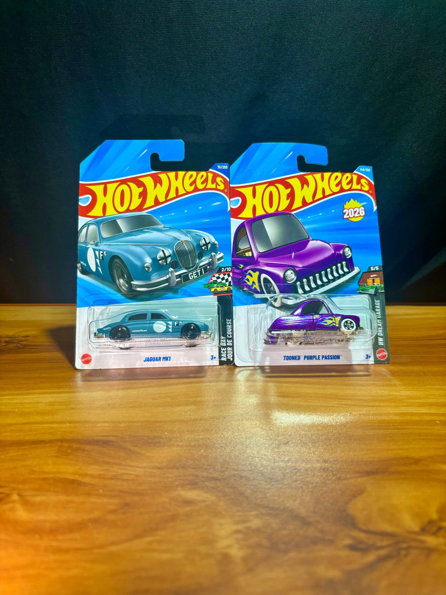 Jaguar Mk1 & Tooned Purple Passion Combo