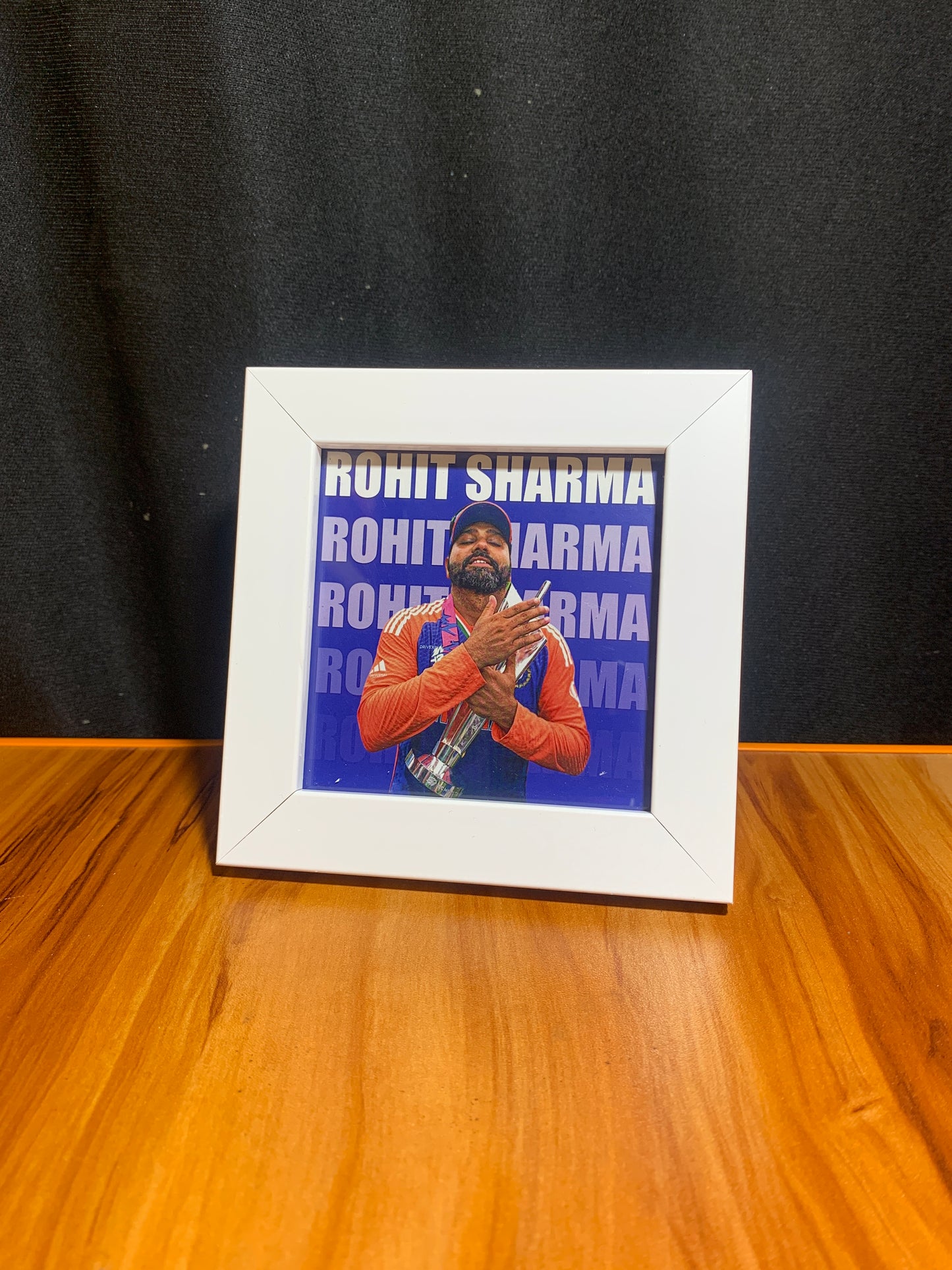 Rohit Sharma Trophy Frame