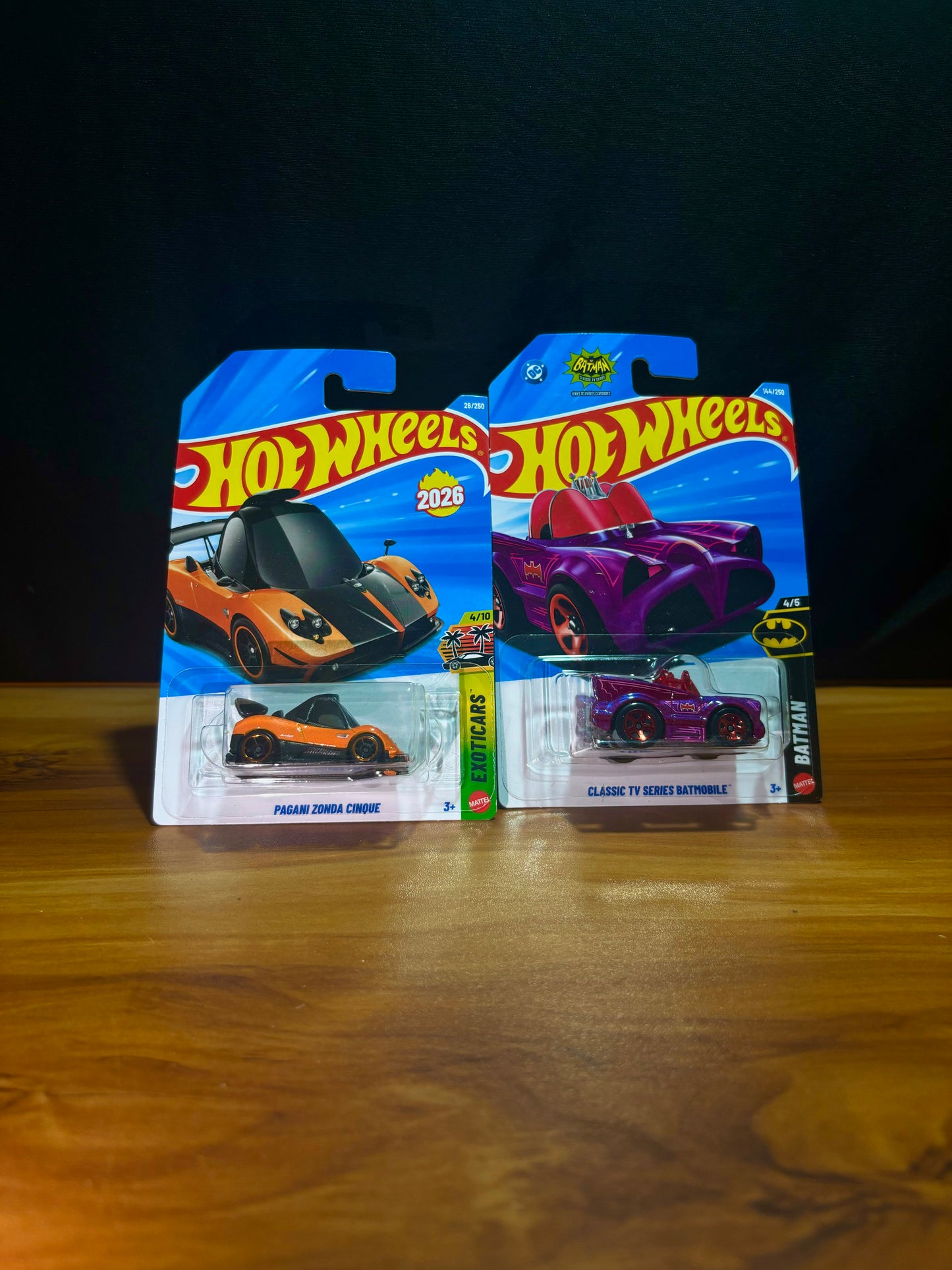 Pagani Zonda Cinque & Classic TV series Batmobile Combo