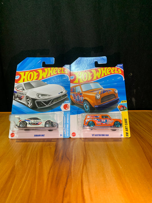 Subaru Brz & 67 Austin Mini Van Combo