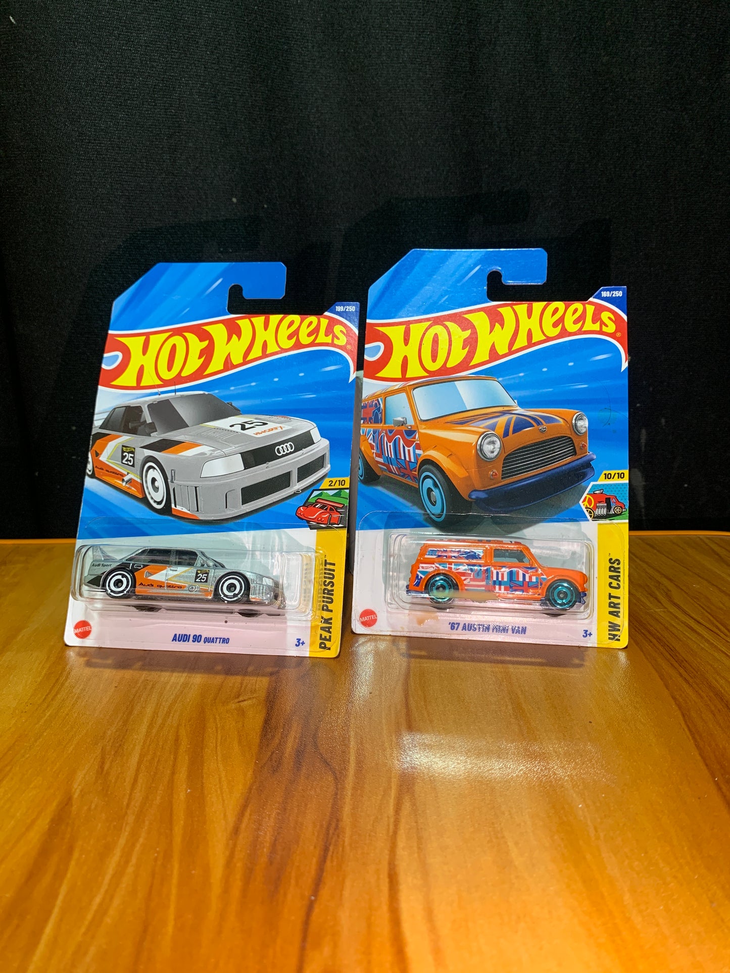 Audi 90 Quattro & 67 Austin Mini Van Combo