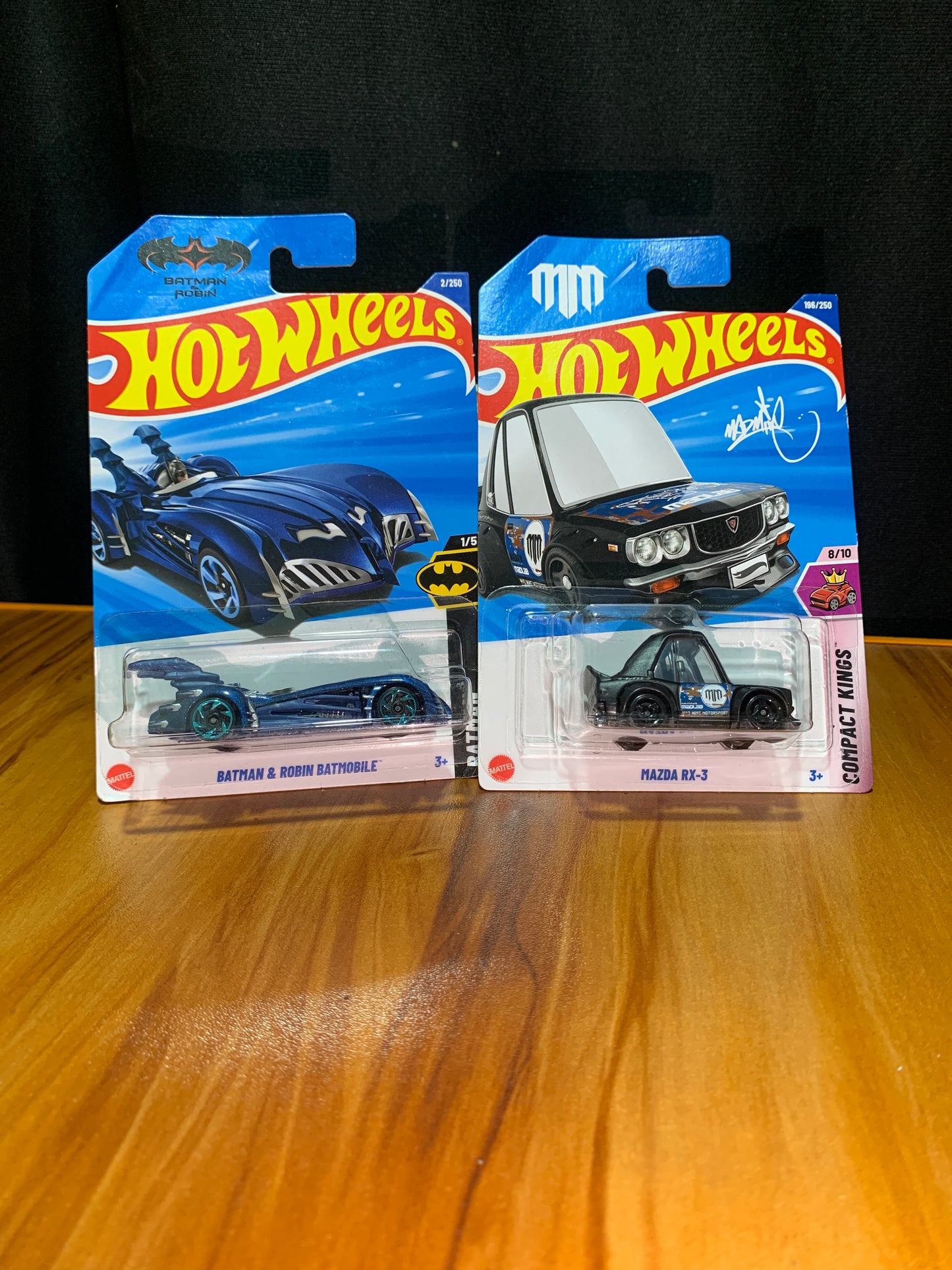 Batman & Robin Batmobile & Mazda RX-3(Tooned) Combo