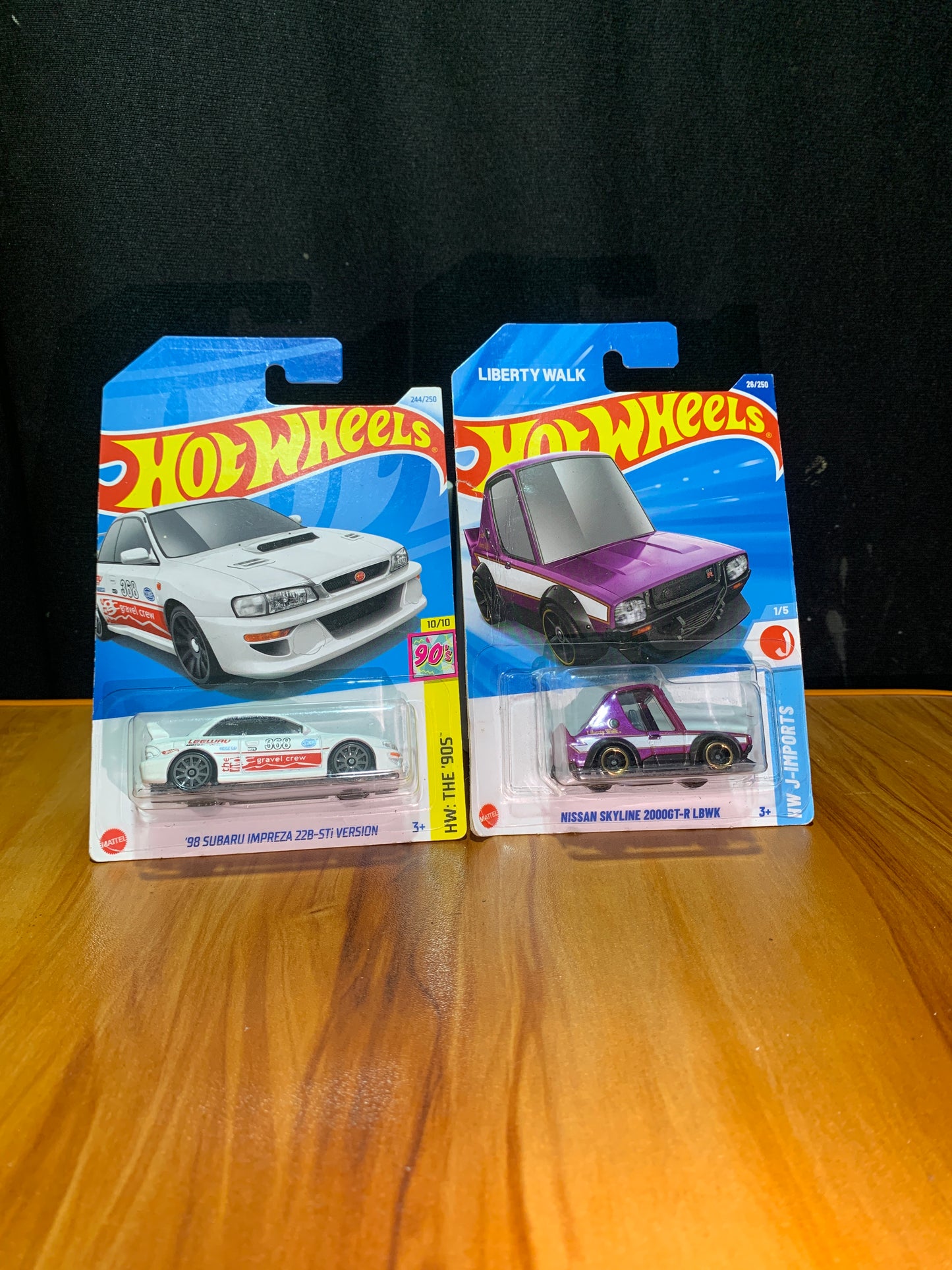98 Subaru Impreza 22B-Sti version & Nissan Skyline(Tooned) Combo