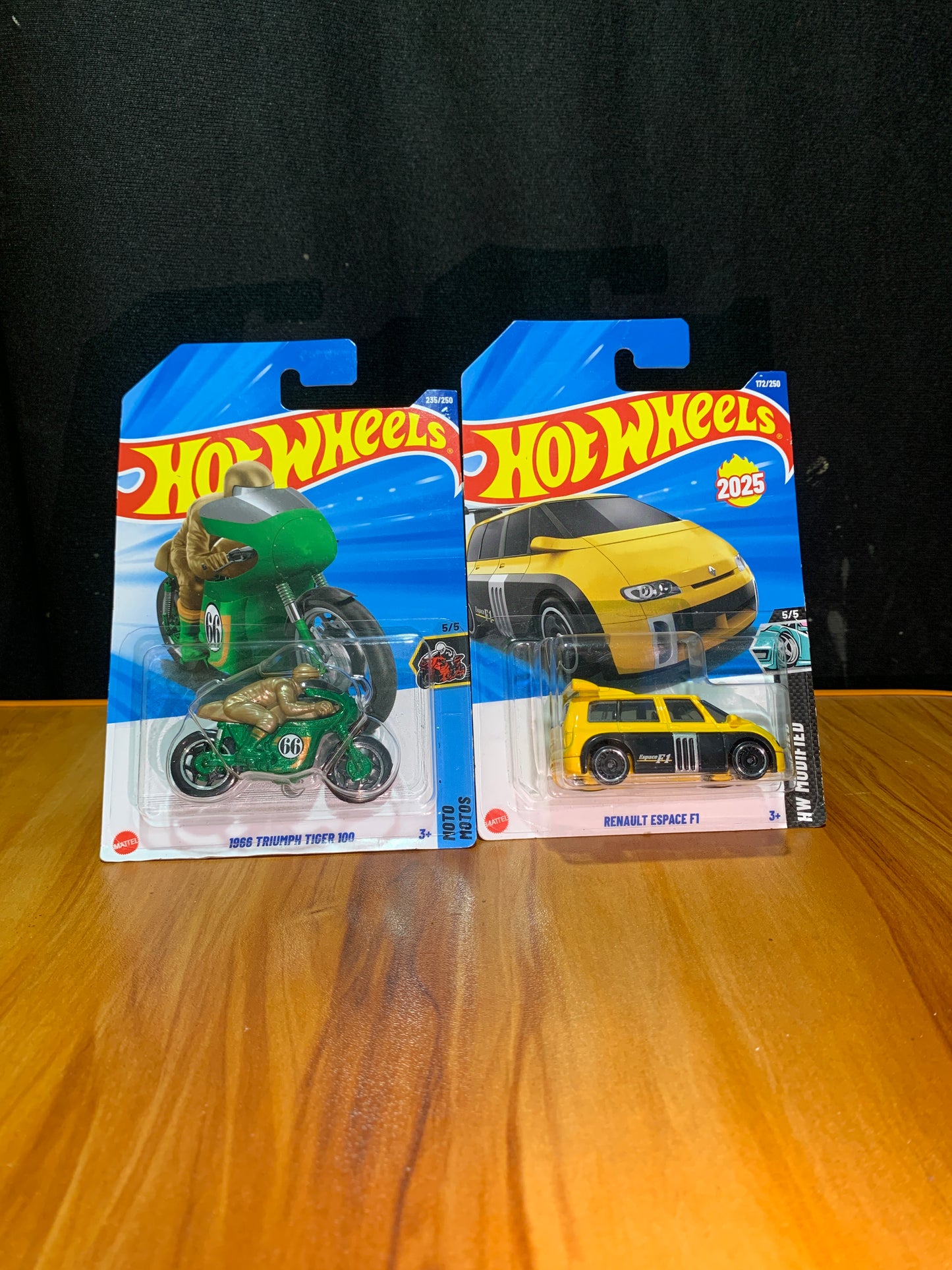 1966 Triumph Tiger 100 & Renault Espace F1 Combo