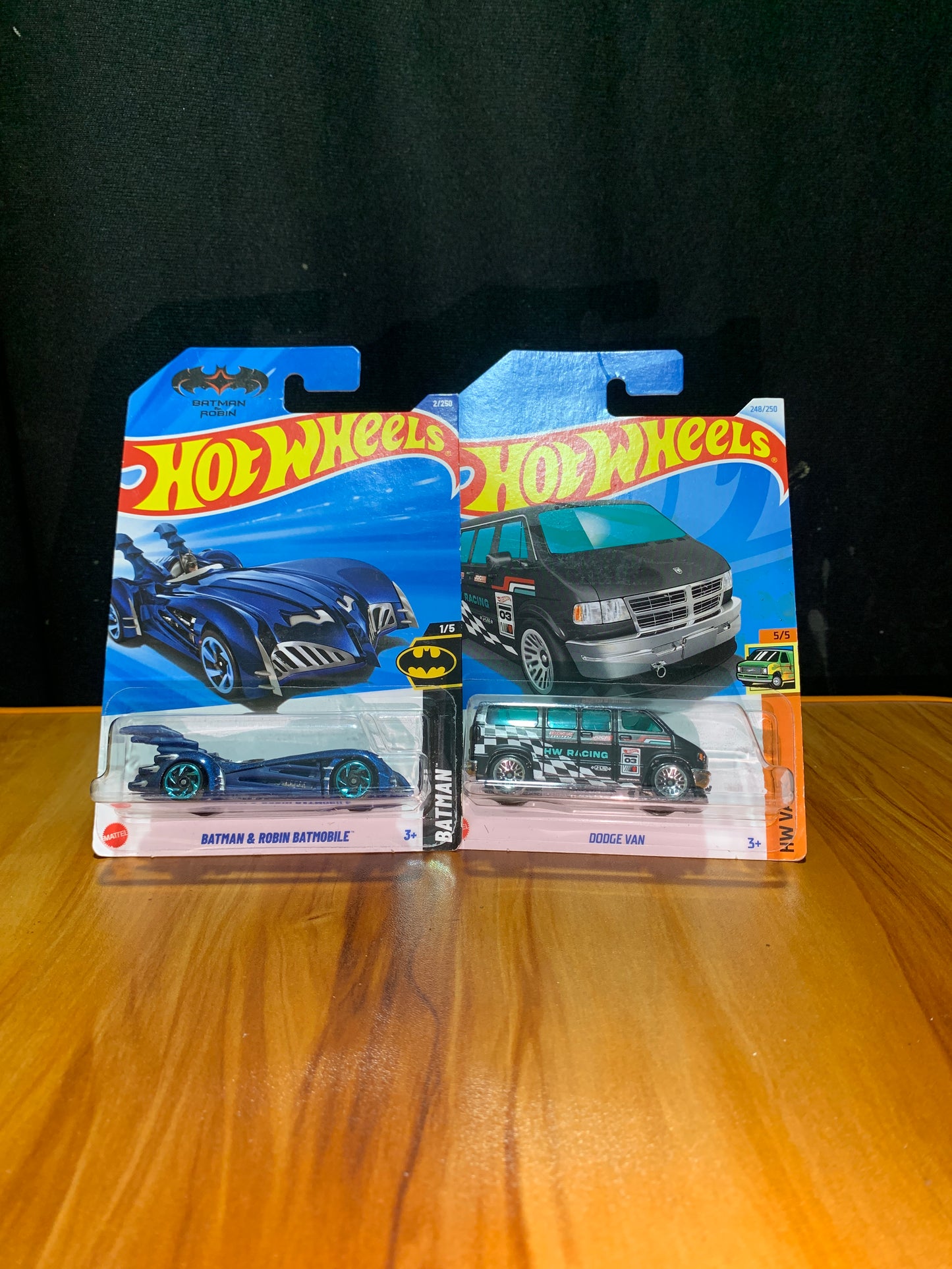 Batman & Robin Batmobile & Dodge Van Combo