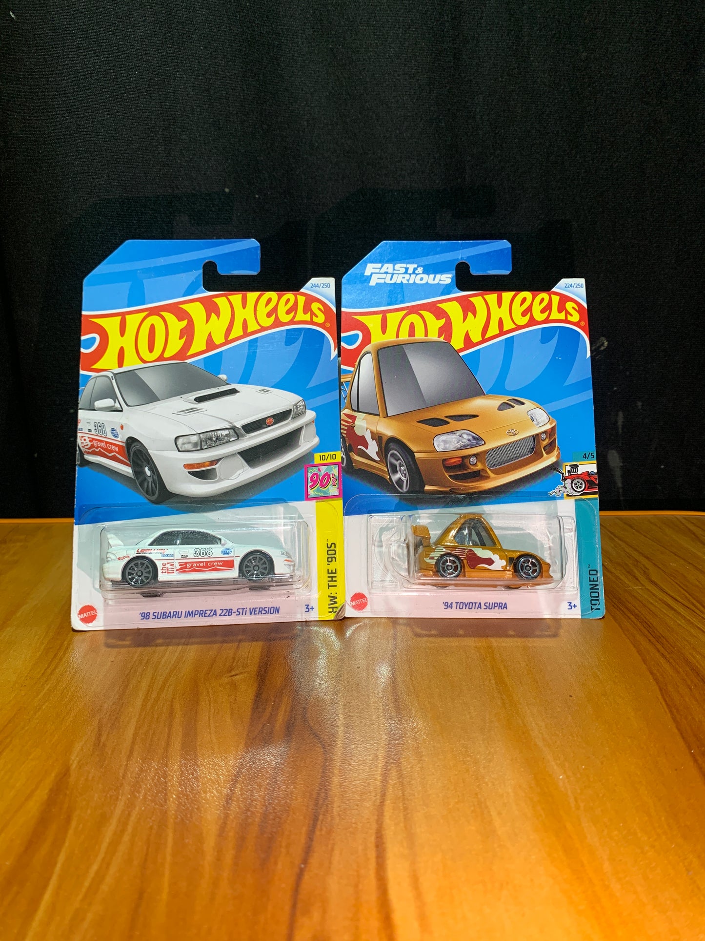 98 Subaru Impreza 22B-Sti Version & 94 Toyota Supra(Tooned) Combo